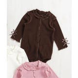 ブラウン | メロウリブボディースーツ | F.O.Online Store
