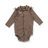 ブラウン | メロウリブボディースーツ | F.O.Online Store