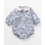 tiny bear ストライプ＆チェックボディースーツ | F.O.Online Store | 詳細画像7 