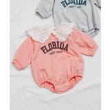 ピンク | カレッジロゴ衿付きボディースーツ | F.O.Online Store