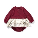 レッド | 【リンク】ペプラムフリルボディースーツ | F.O.Online Store