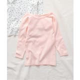 ピンク | GIRLSスムース深あき長袖肌着 | F.O.Online Store