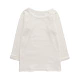 オフホワイト | GIRLS深あきインナーあったかロングスリーブTシャツ | F.O.Online Store