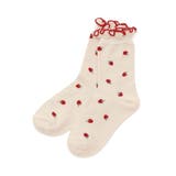 アイボリー | ハート・いちご・花柄ソックス | F.O.Online Store