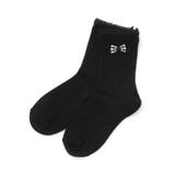 ブラック | ワンポイントフリルソックス | F.O.Online Store