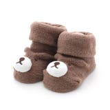 ベージュ | くま・ねこふわもこベビーソックス | F.O.Online Store