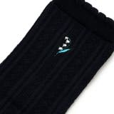 お花刺繍ハイソックス | F.O.Online Store | 詳細画像2