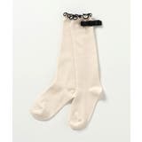 オフホワイト | 後ろリボンハイソックス | F.O.Online Store