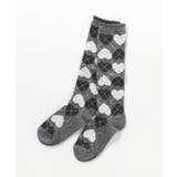 ハートアーガイルハイソックス | F.O.Online Store | 詳細画像1