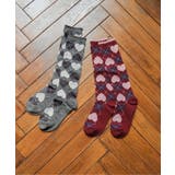 ハートアーガイルハイソックス | F.O.Online Store | 詳細画像4