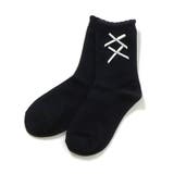 ブラック | メニーリボンクルーソックス | F.O.Online Store
