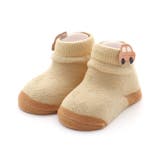 イエロー | 星柄くるまワッペンベビーソックス | F.O.Online Store