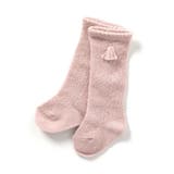 ピンク | 透かし編みベビーハイソックス | F.O.Online Store