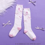 アイボリー | マイメロディ・クロミ/リボンハイソックス | F.O.Online Store