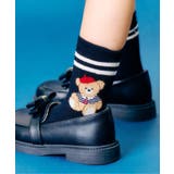 ネイビーブルー | tiny bear 3柄アソートソックス | F.O.Online Store