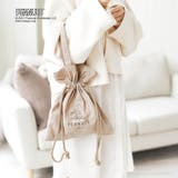 ベージュ | PEANUTS(ピーナッツ) 巾着トートバッグ | F.O.Online Store