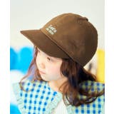 ブラウン | ロゴ刺繍キャップ UVカット 接触冷感 | F.O.Online Store