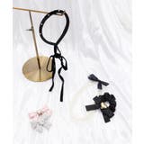 リボン付きベロアカチューシャ | F.O.Online Store | 詳細画像16 