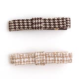ツイードリボンヘアクリップセット | F.O.Online Store | 詳細画像11
