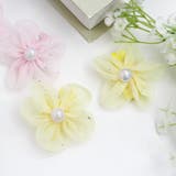 イエロー | シフォンヘアクリップ2個セット | F.O.Online Store