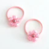 お花ラメミニヘアゴム2個セット | F.O.Online Store | 詳細画像2