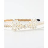 リボンパールカチューシャ | F.O.Online Store | 詳細画像3 