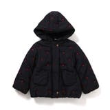 ブラック | ふわふわハートポケット刺繍アウター 洗濯機で洗える | F.O.Online Store