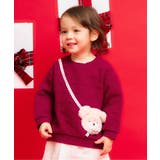 レッド | tiny bear ポシェット風トレーナー | F.O.Online Store