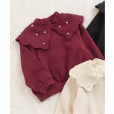 裏シャギースカラップ衿トレーナー | F.O.Online Store | 詳細画像1