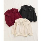 裏シャギースカラップ衿トレーナー | F.O.Online Store | 詳細画像14