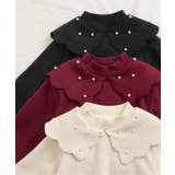 裏シャギースカラップ衿トレーナー | F.O.Online Store | 詳細画像15