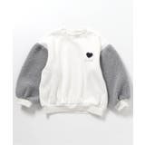ハート刺繍袖ボアトレーナー | F.O.Online Store | 詳細画像2 