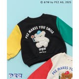 チャコール | WEB限定 PEZ×tiny bear モチーフトレーナー | F.O.Online Store