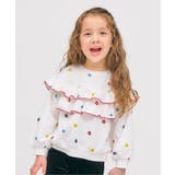 フラワー・無地メロウフリルトレーナー | F.O.Online Store | 詳細画像1 