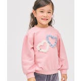 ピンク | 3柄GIRLS立体モチーフトレーナー_RP | F.O.Online Store