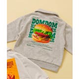 グレー | WEB限定 ドムドムハンバーガー ハーフジップトレーナー | F.O.Online Store