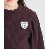 あったかパフスリーブリブトップス | F.O.Online Store | 詳細画像11 