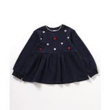 WEB限定 裏シャギーペプラム刺繍トレーナー | F.O.Online Store | 詳細画像15 