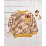 ブラウン | 【ICCHI'S HANDMADE】モチーフ付きトレーナー  | F.O.Online Store
