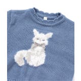 ハート・フラワー・ネコモチーフニット | F.O.Online Store | 詳細画像11 
