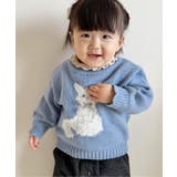 ハート・フラワー・ネコモチーフニット | F.O.Online Store | 詳細画像18 