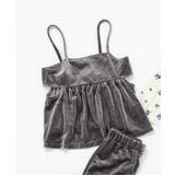 グレー | ベロアサイドオープンビスチェ | F.O.Online Store