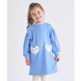 サックス | 裏シャギーハートポケットワンピース | F.O.Online Store