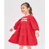 レッド | ティアードロゴワンピース | F.O.Online Store