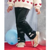 ブラック | リボンニットコールきゅんパンツ 10分丈 | F.O.Online Store