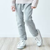 サックス | 裏シャギー総柄 | 7days Style pants 10分丈 10分丈 | F.O.Online Store