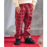 【リンク】フロントボタンチェックパンツ  10分丈 | F.O.Online Store | 詳細画像1