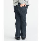 ブラック | 裏起毛ハートポケットきゅんパンツ 10分丈 | F.O.Online Store