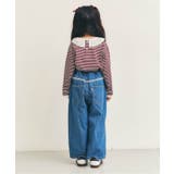 ラインレースデニムパンツ 10分丈 | F.O.Online Store | 詳細画像16