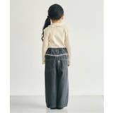 ラインレースデニムパンツ 10分丈 | F.O.Online Store | 詳細画像5